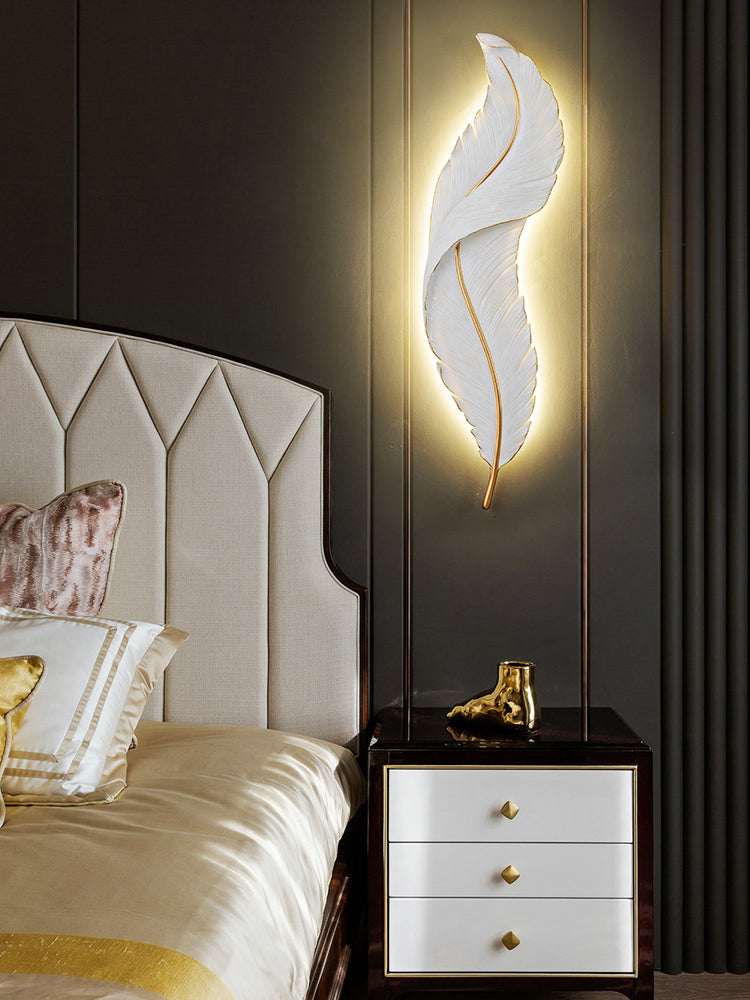 Feather LED lamp