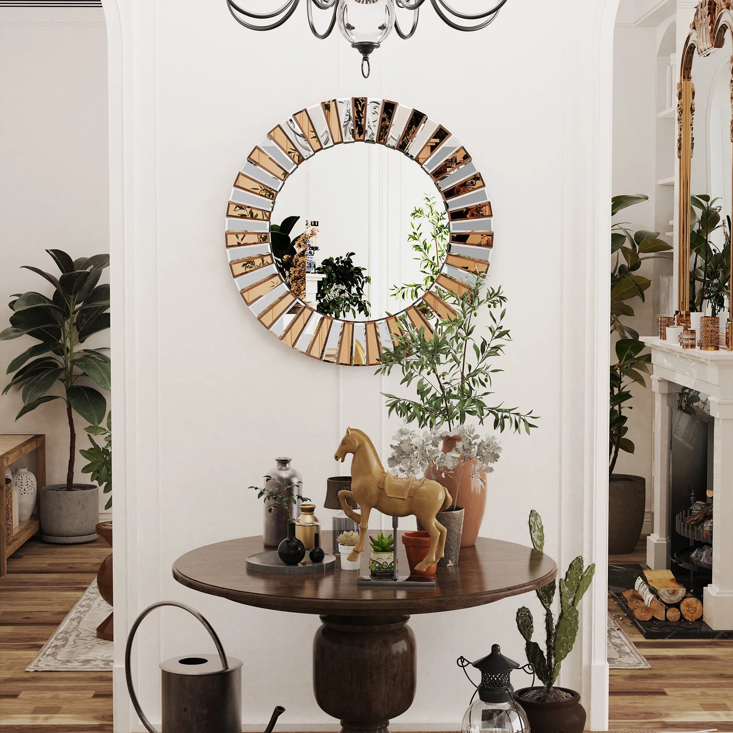 Decorative Gold Wall Mirror