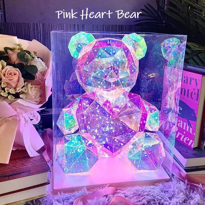 Magical teddy bear lamp