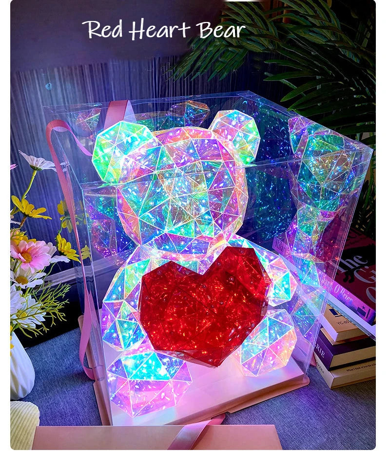 Magical teddy bear lamp