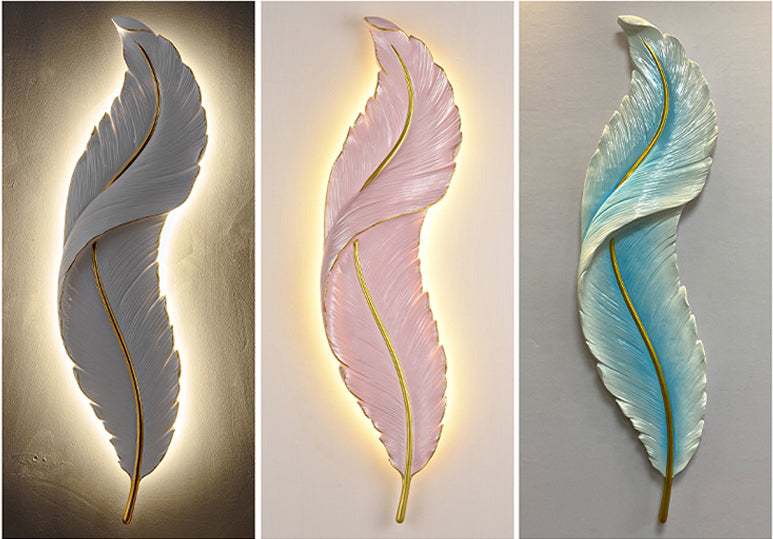 Feather LED lamp