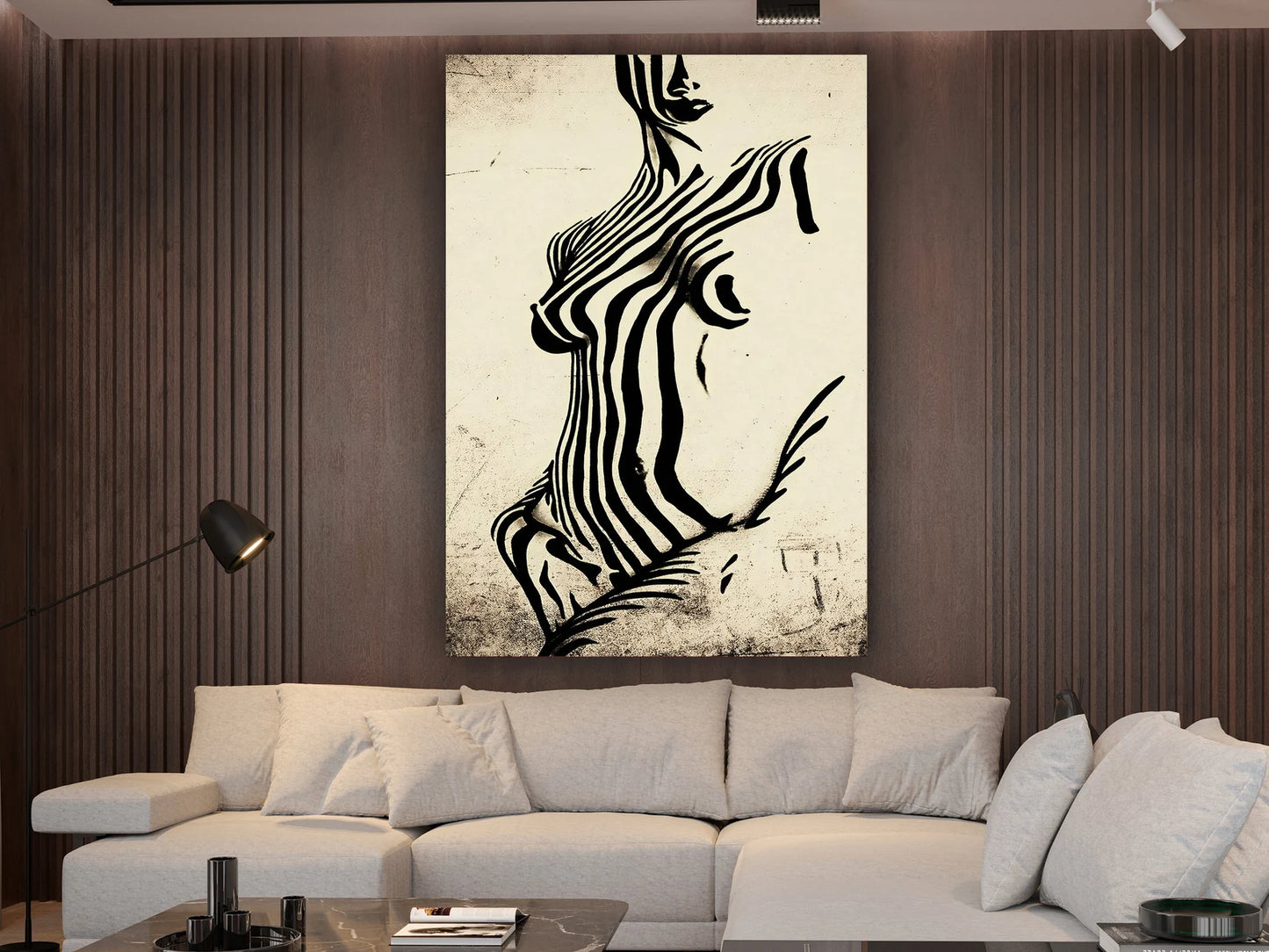 Feather Flying Birds Canvas