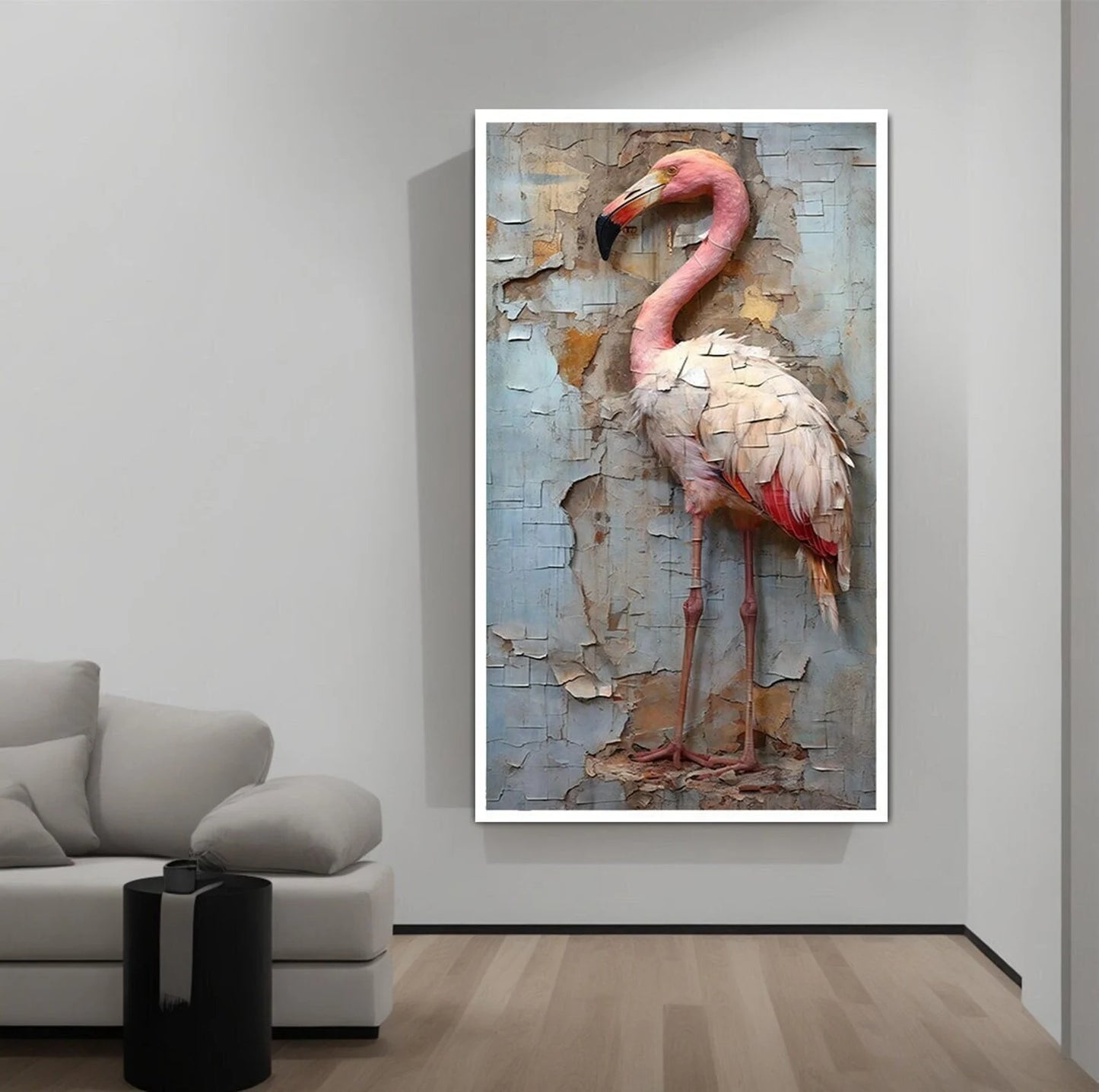 Feather Flying Birds Canvas