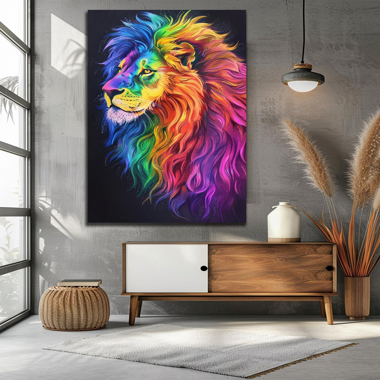 Feather Flying Birds Canvas