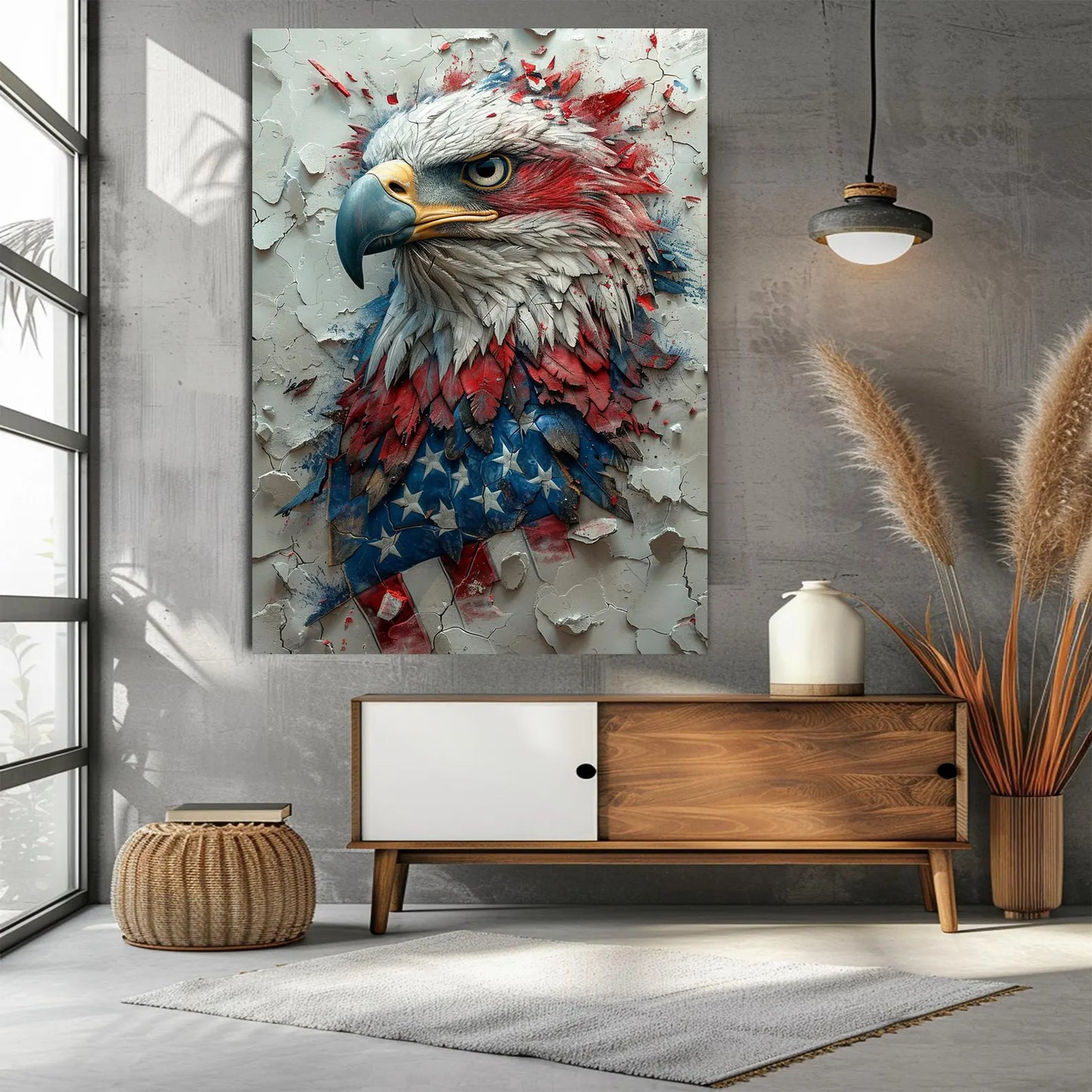 Feather Flying Birds Canvas