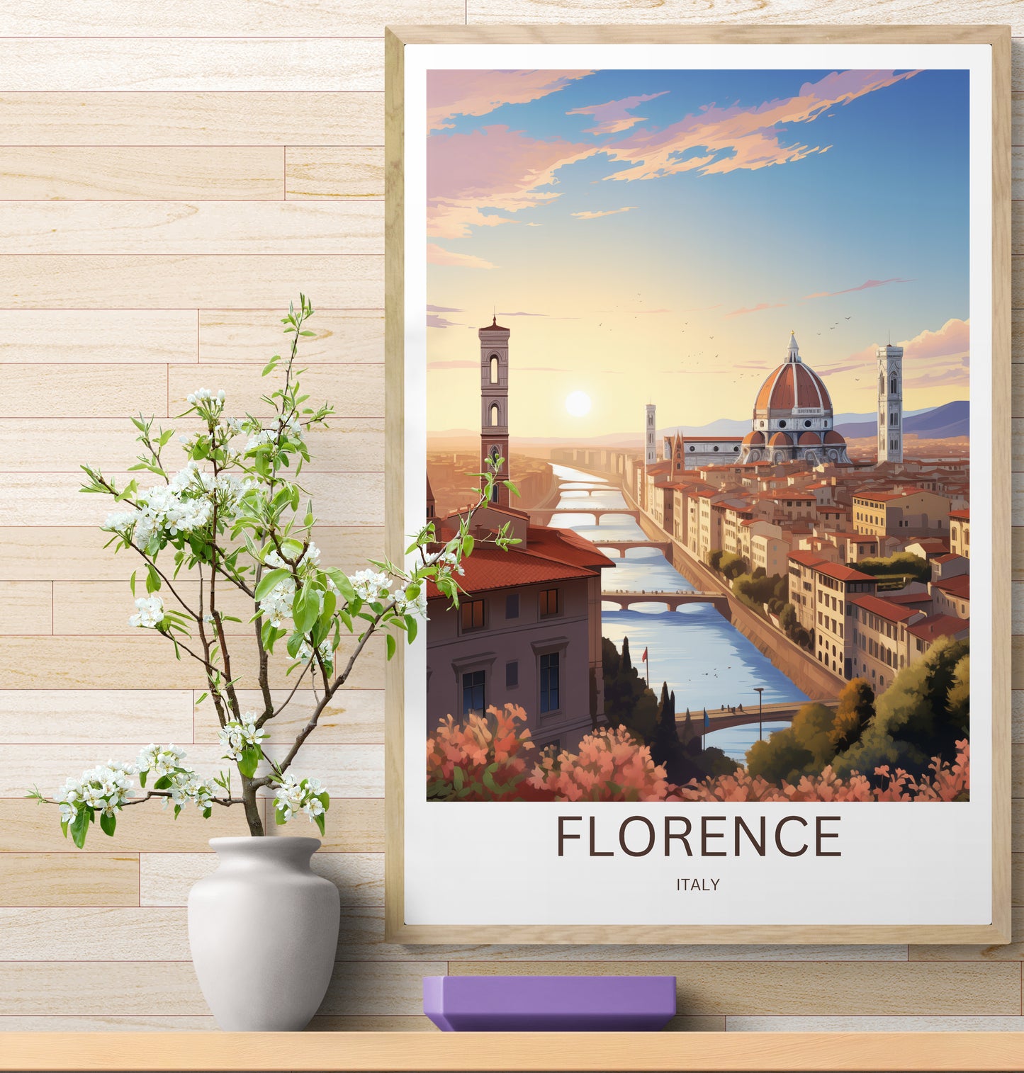 Travel Poster Florence