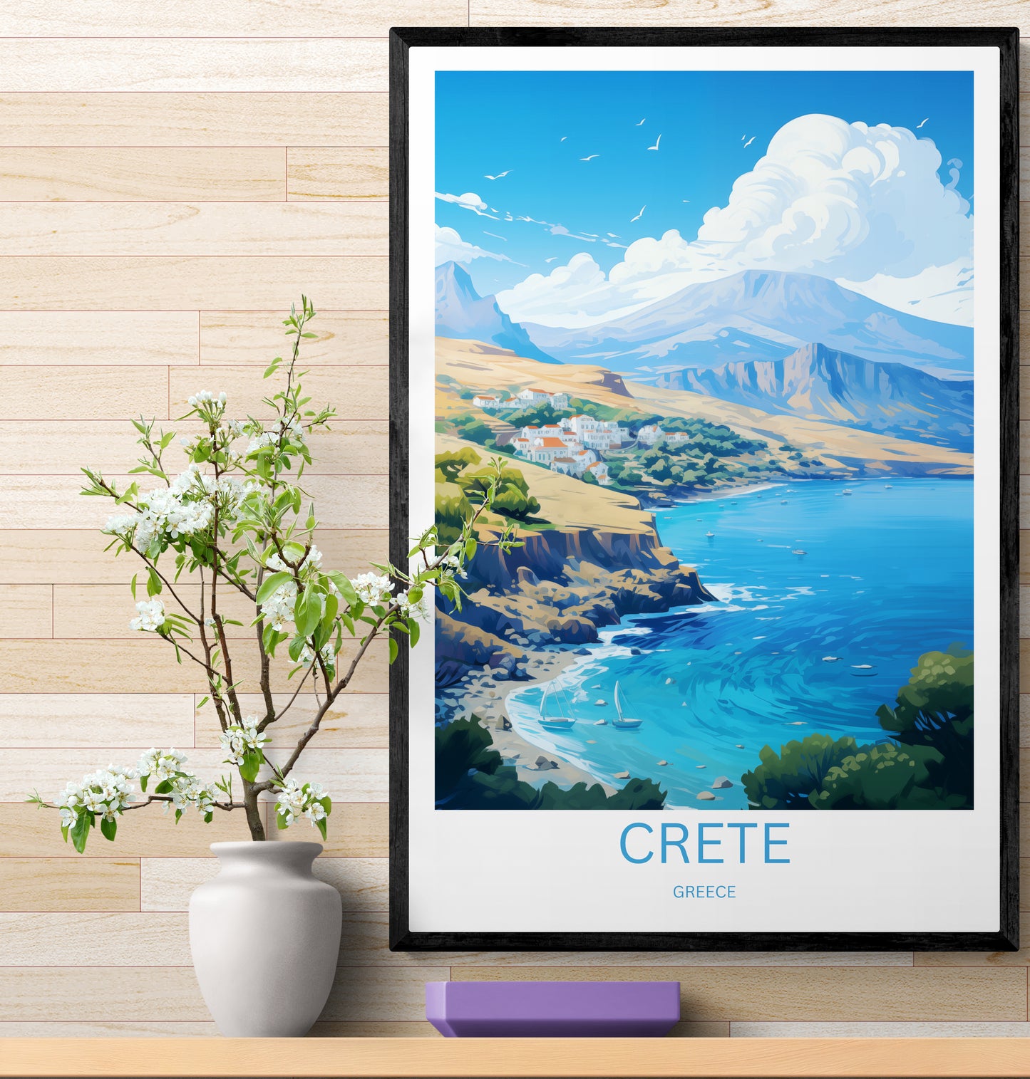 Travel Poster Crete