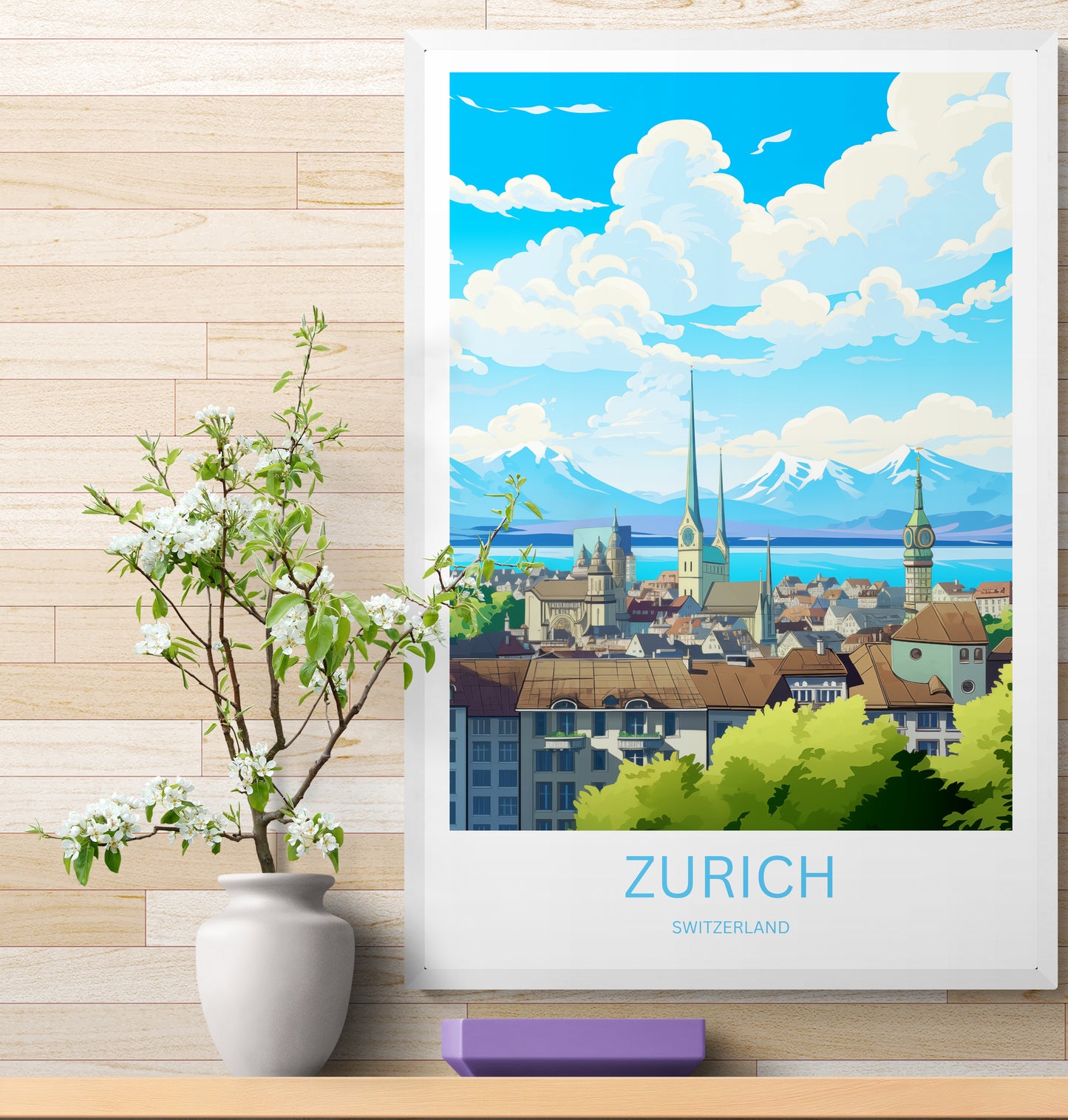 Travel Poster Zurich