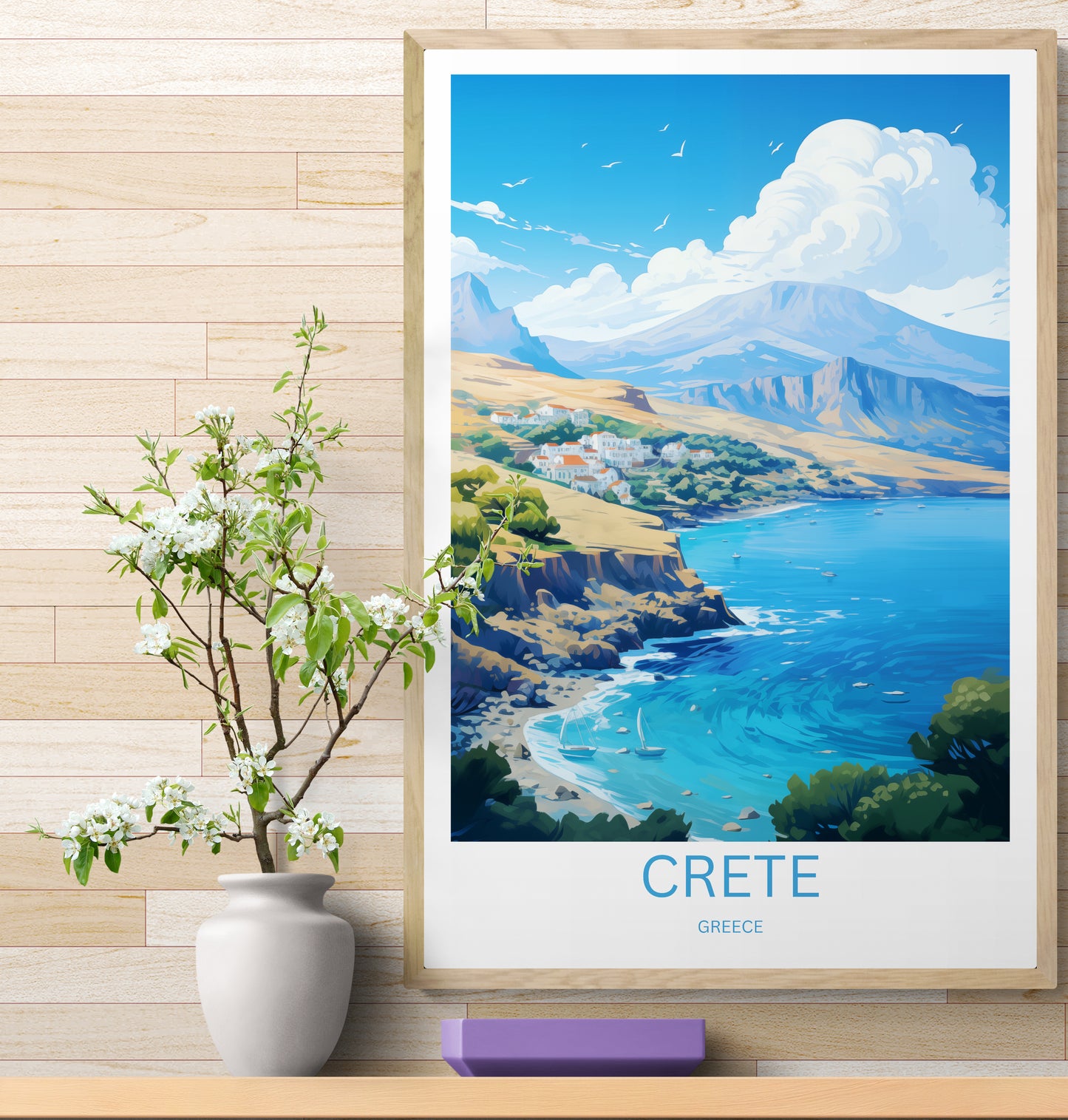 Travel Poster Crete