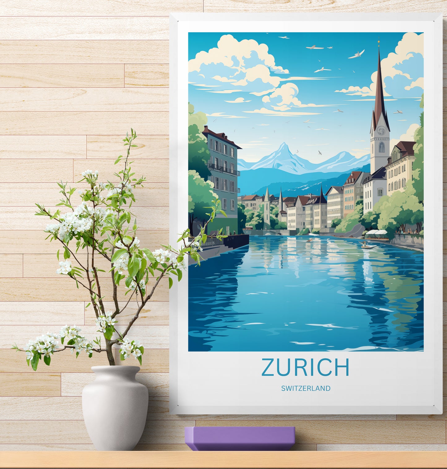 Travel Poster Zurich