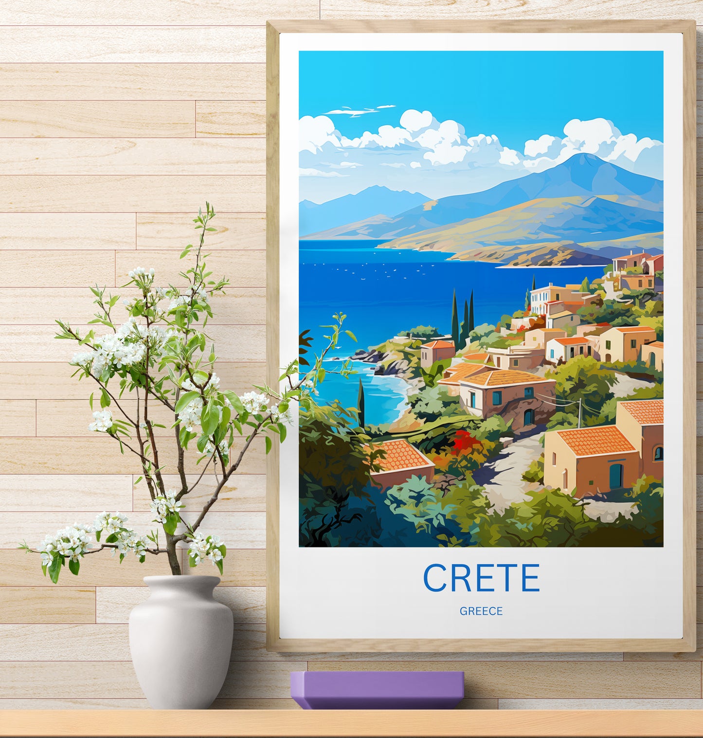 Travel Poster Crete