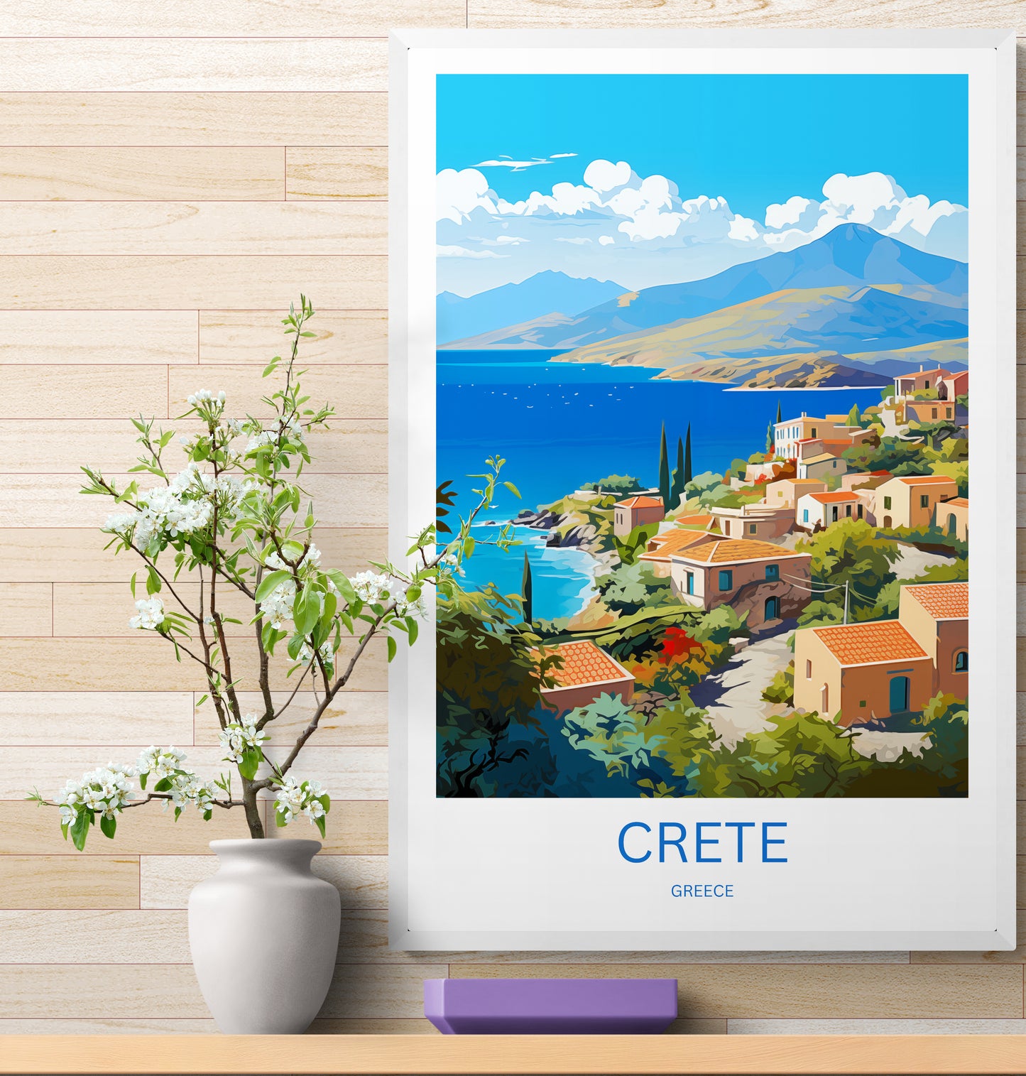 Travel Poster Crete