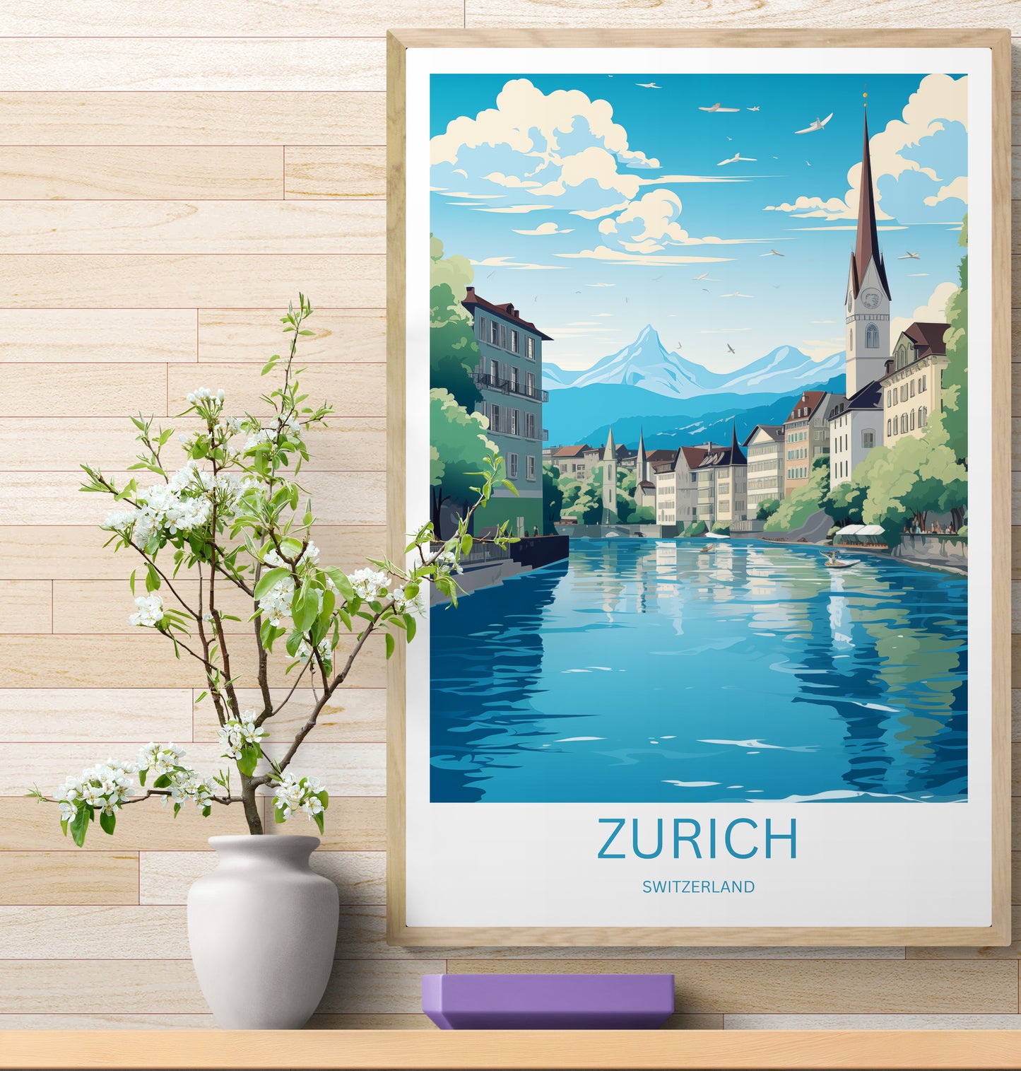 Travel Poster Zurich