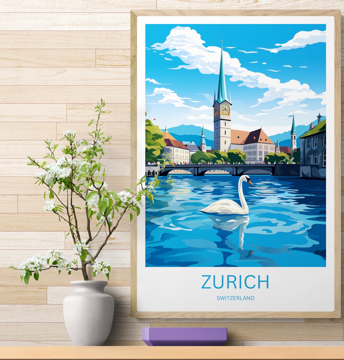 Travel Poster Zurich