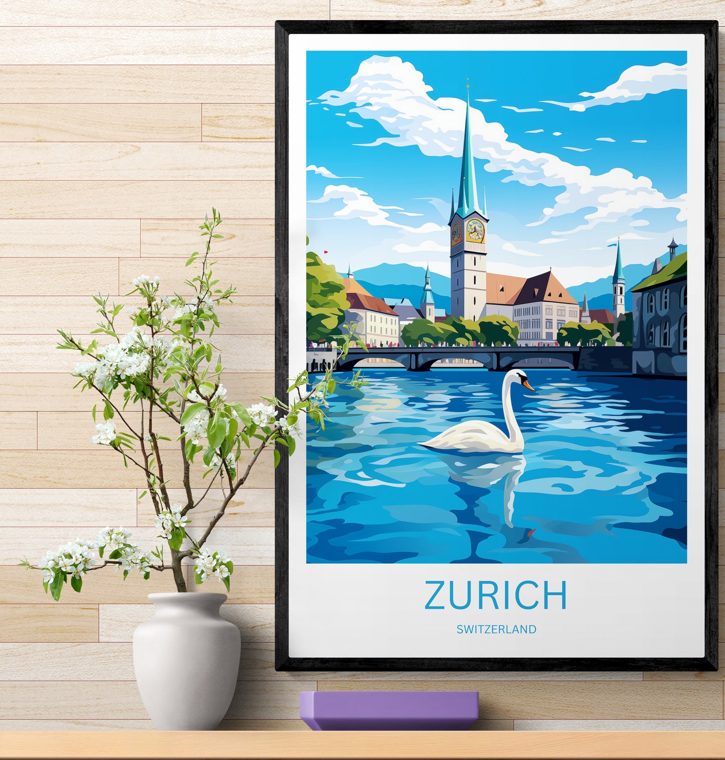 Travel Poster Zurich