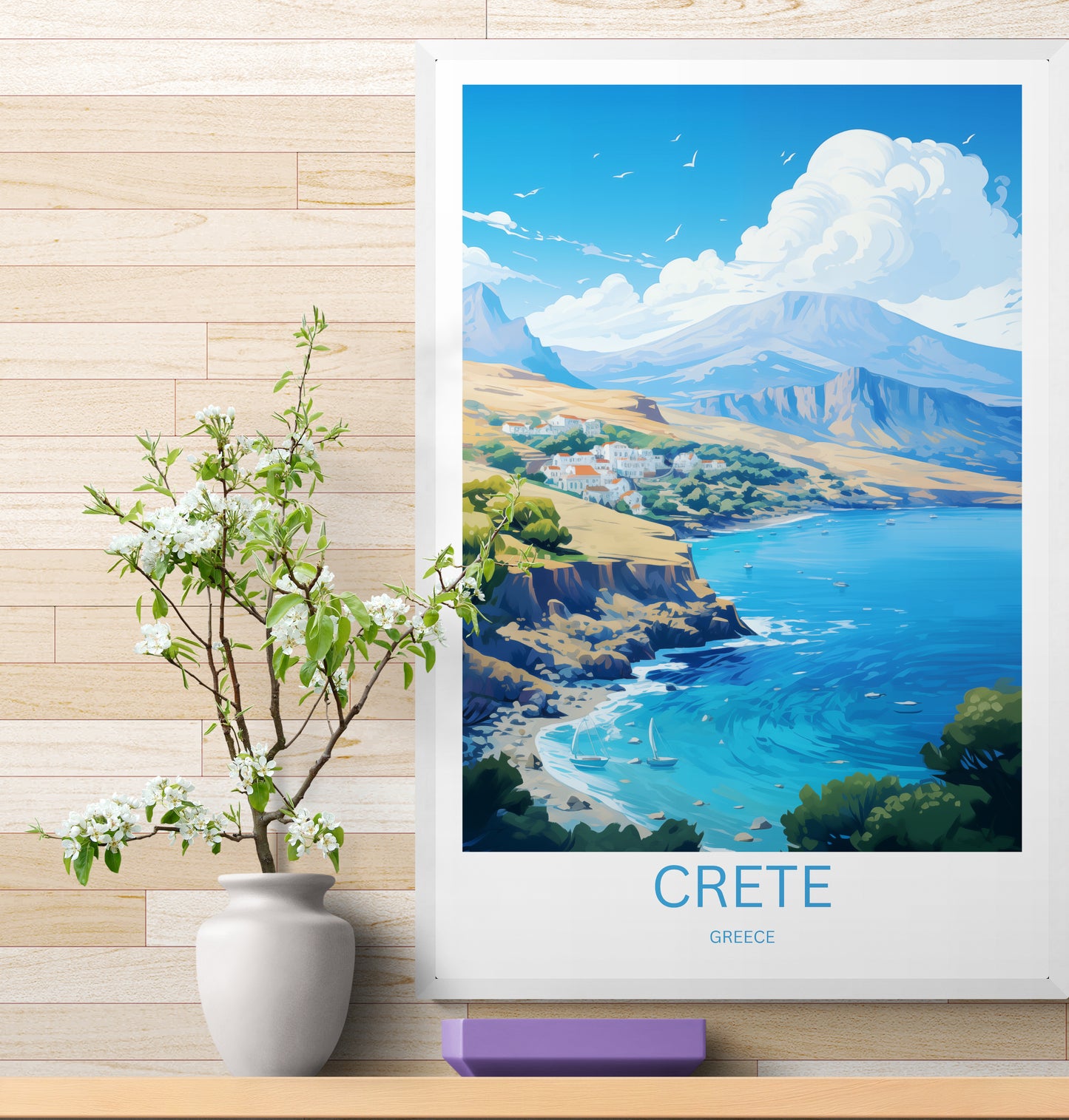 Travel Poster Crete