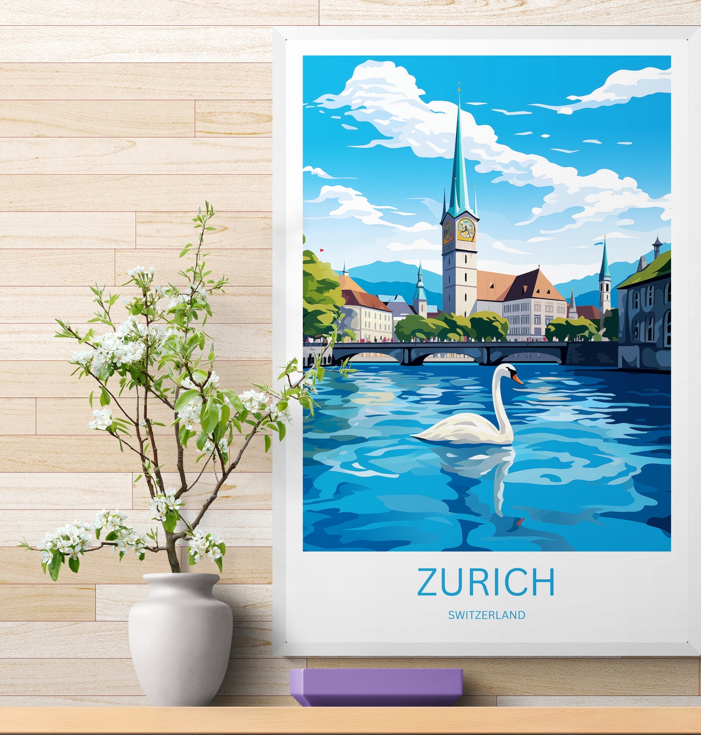 Travel Poster Zurich