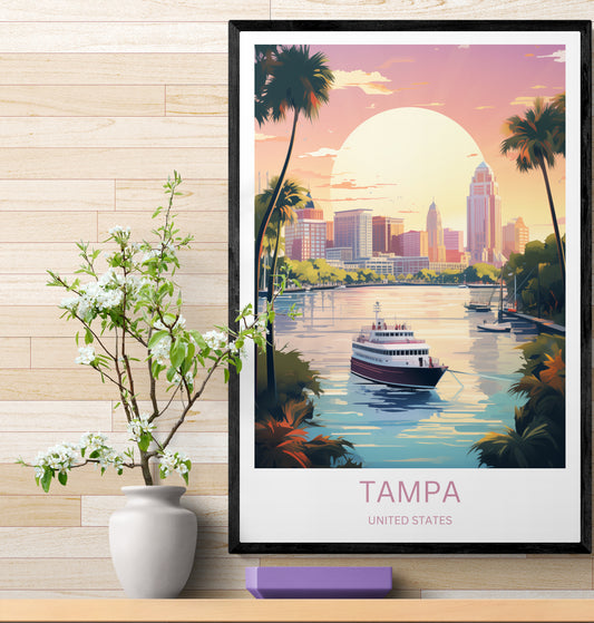 Travel Poster Tampa