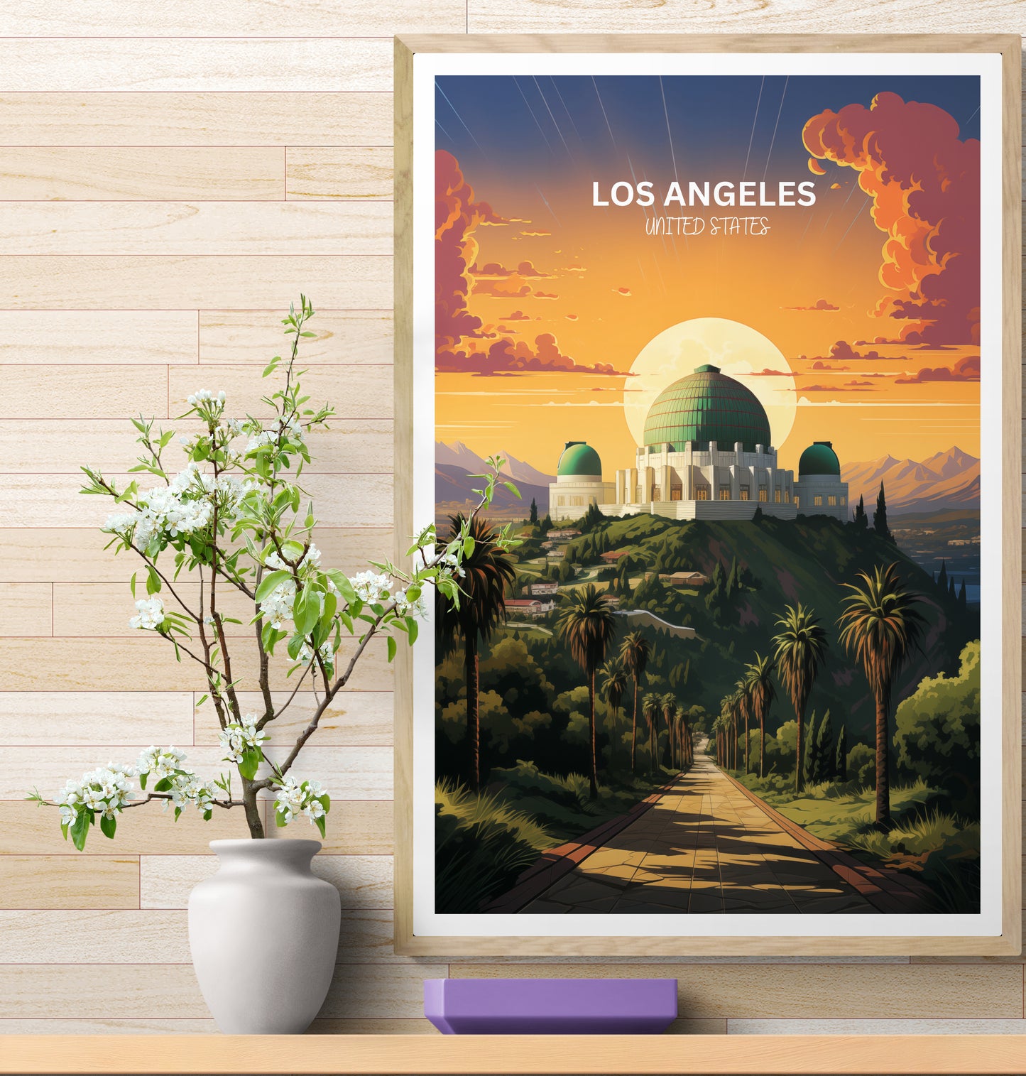 Travel Poster Los Angeles 2.0