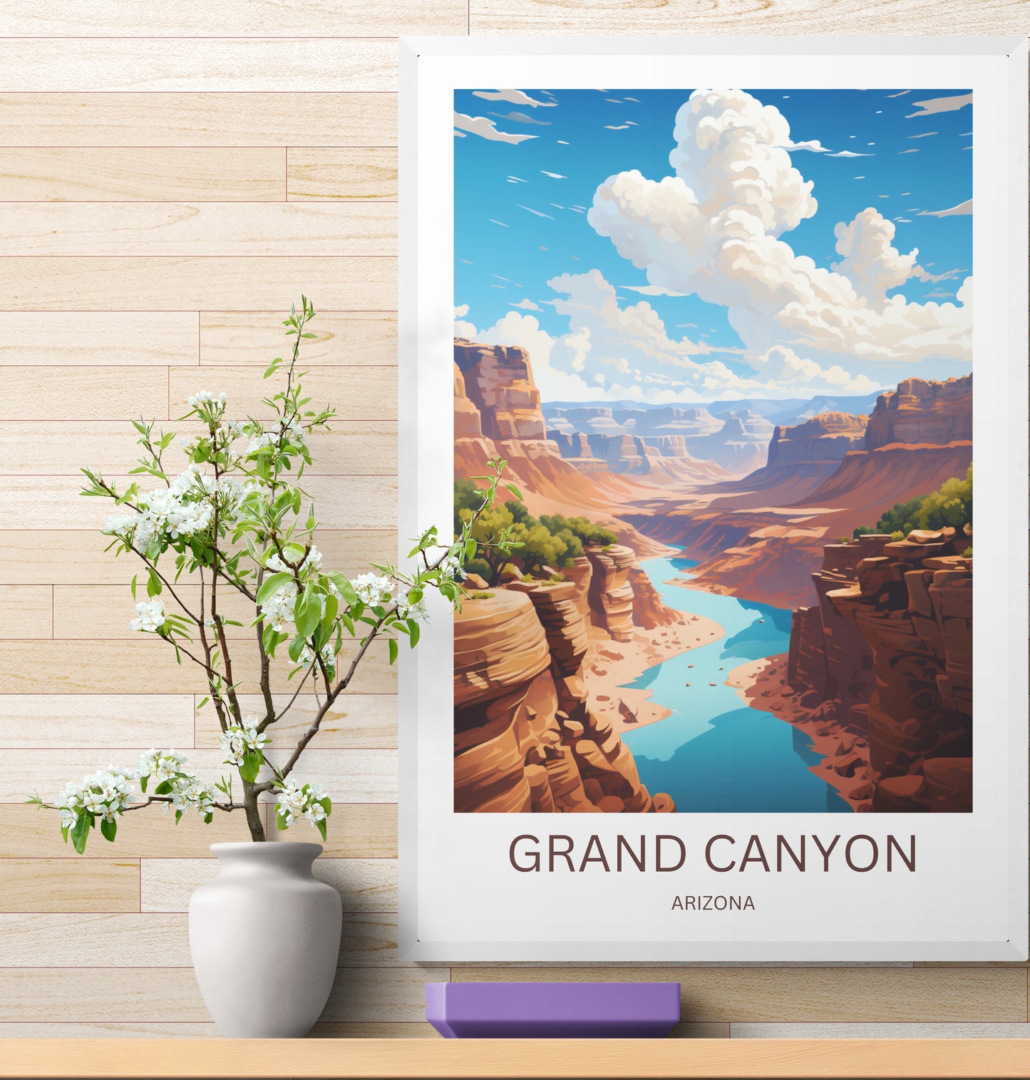 Travel Poster Grand Canyon Arizona