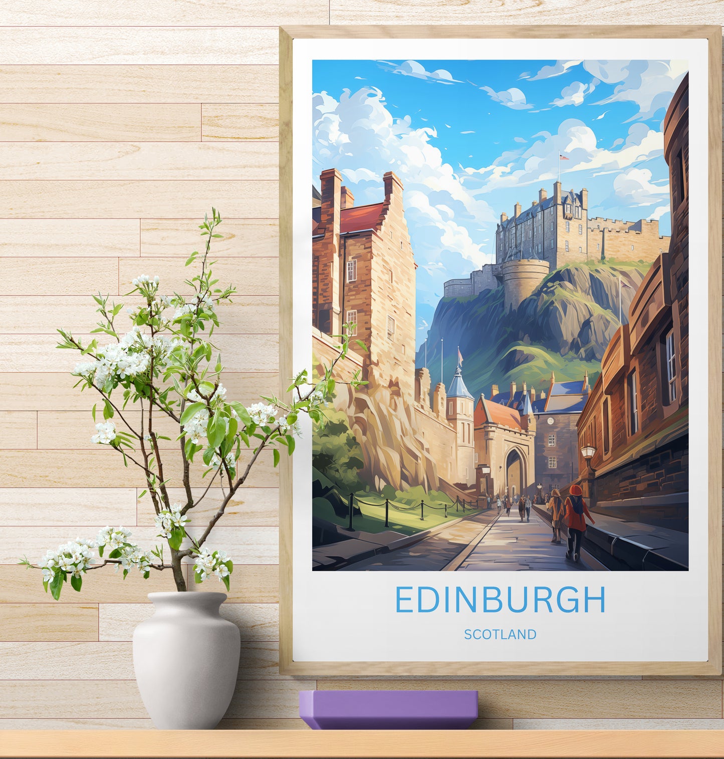 Travel Poster Edinburgh