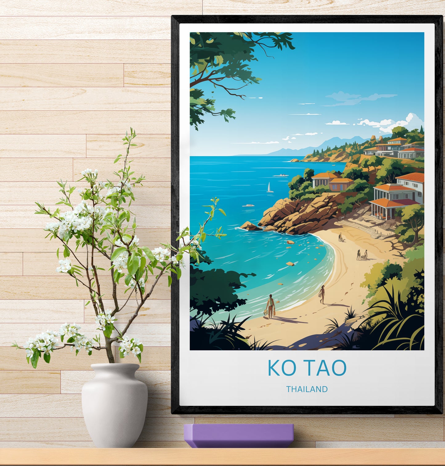 Travel Poster Ko Tao