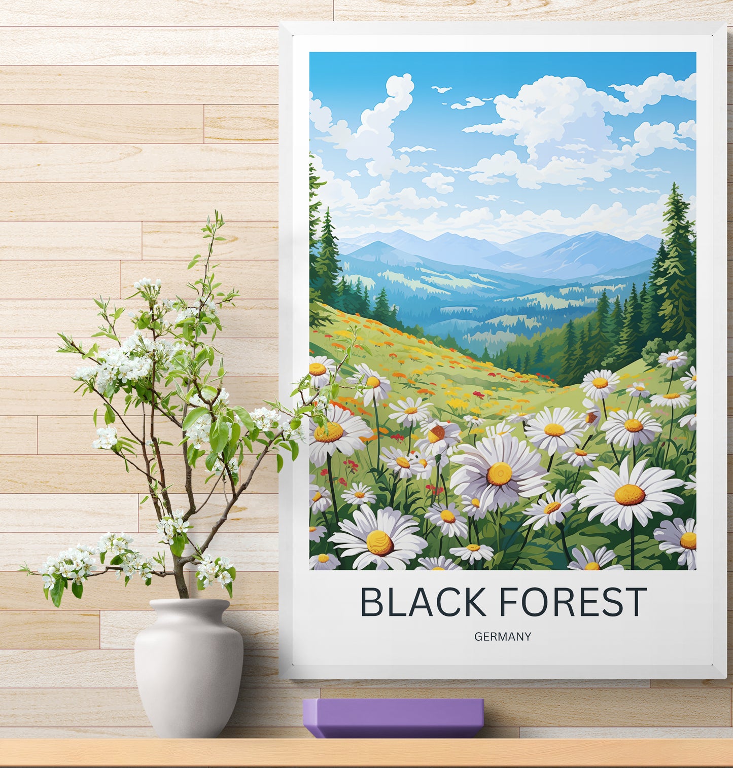 Travel Poster Black Forest