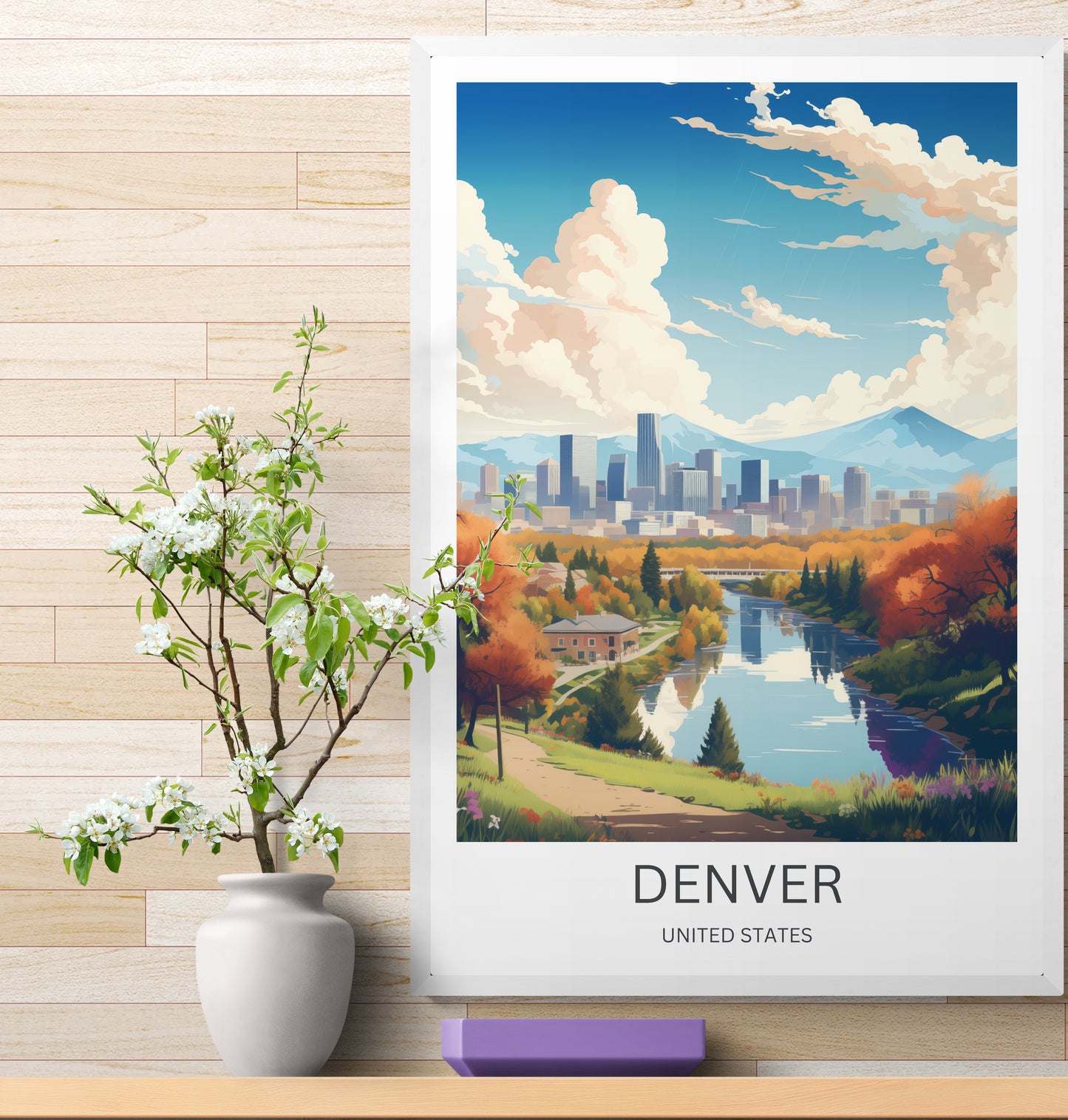 Travel Poster Denver