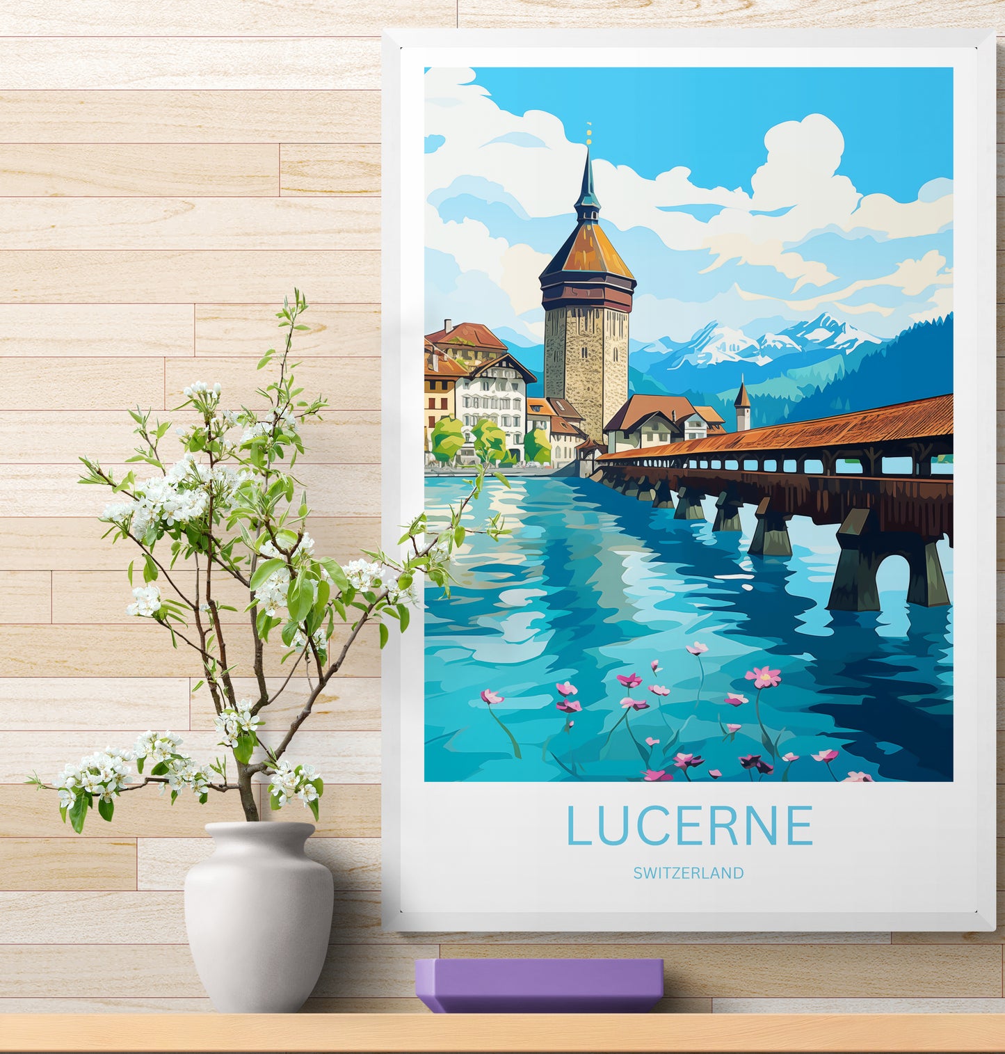 Travel Poster Lucerne