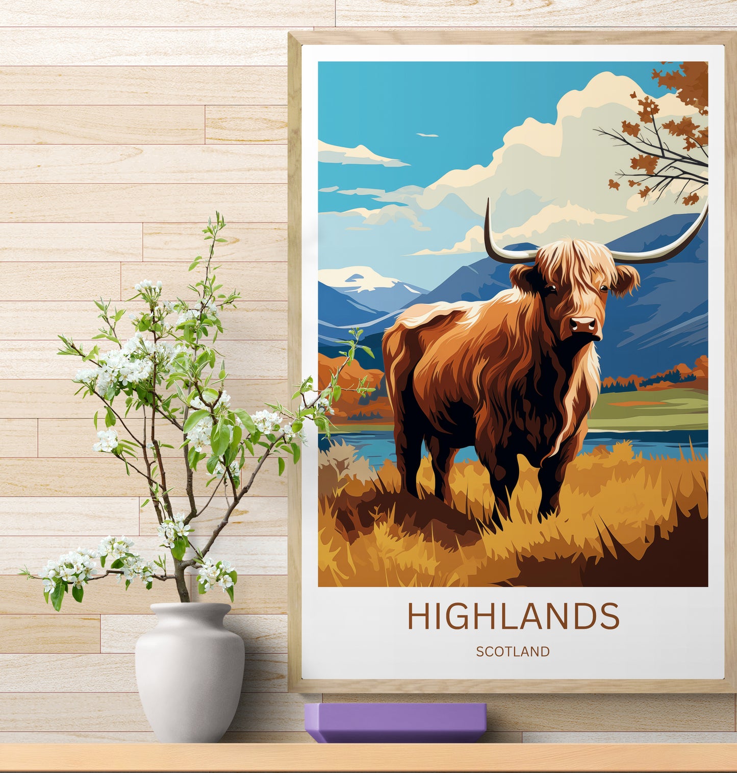 Travel Poster Highlands