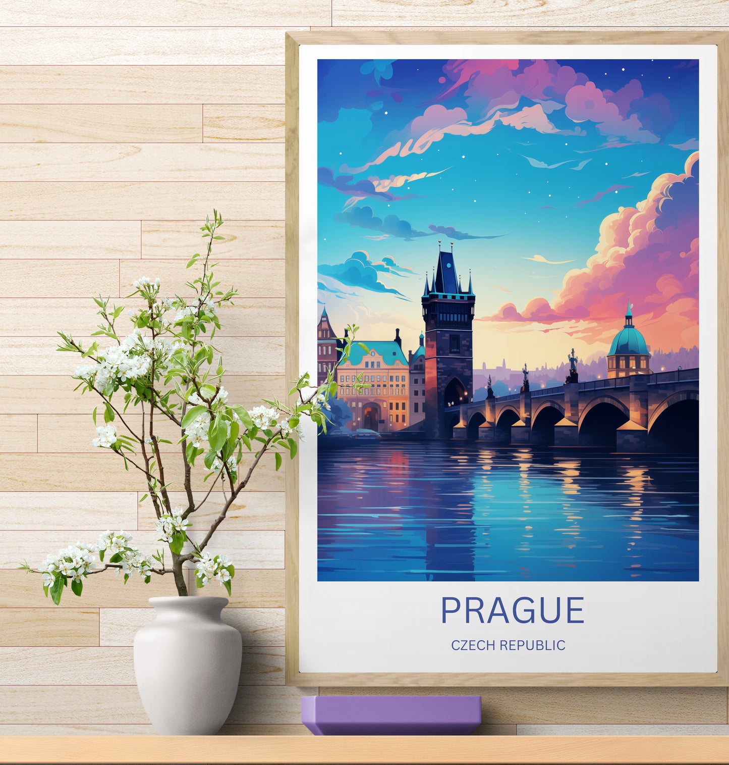 Travel Poster Prague