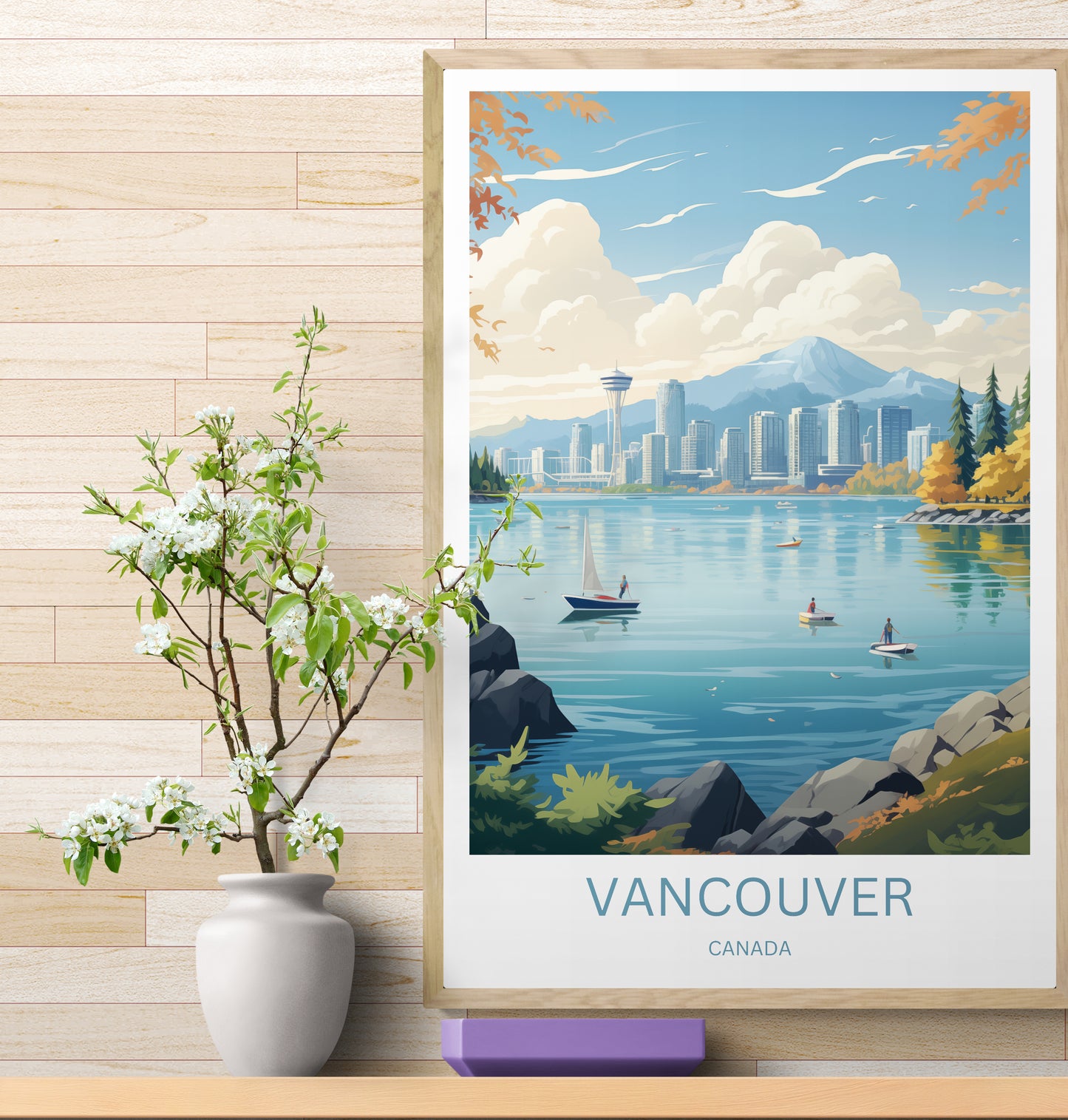 Travel Poster Petra Vancouver