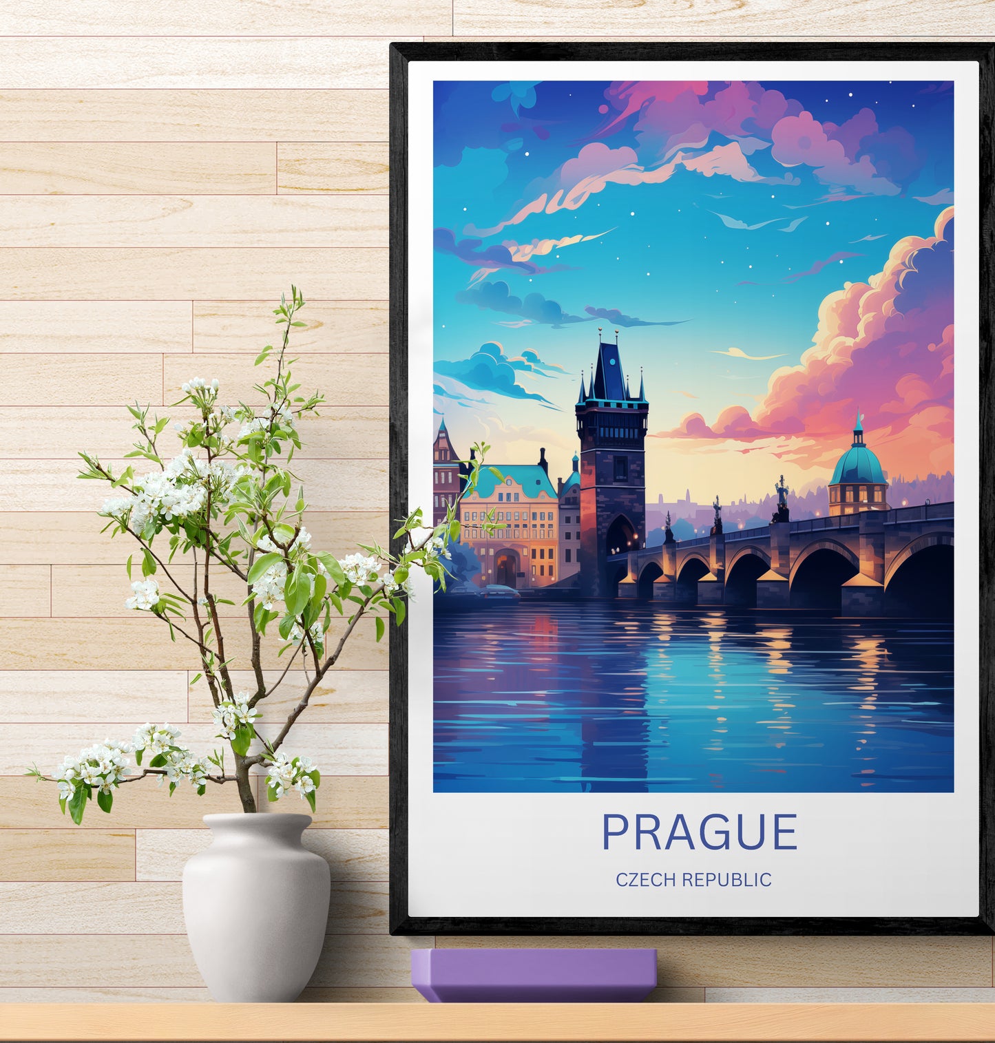 Travel Poster Prague