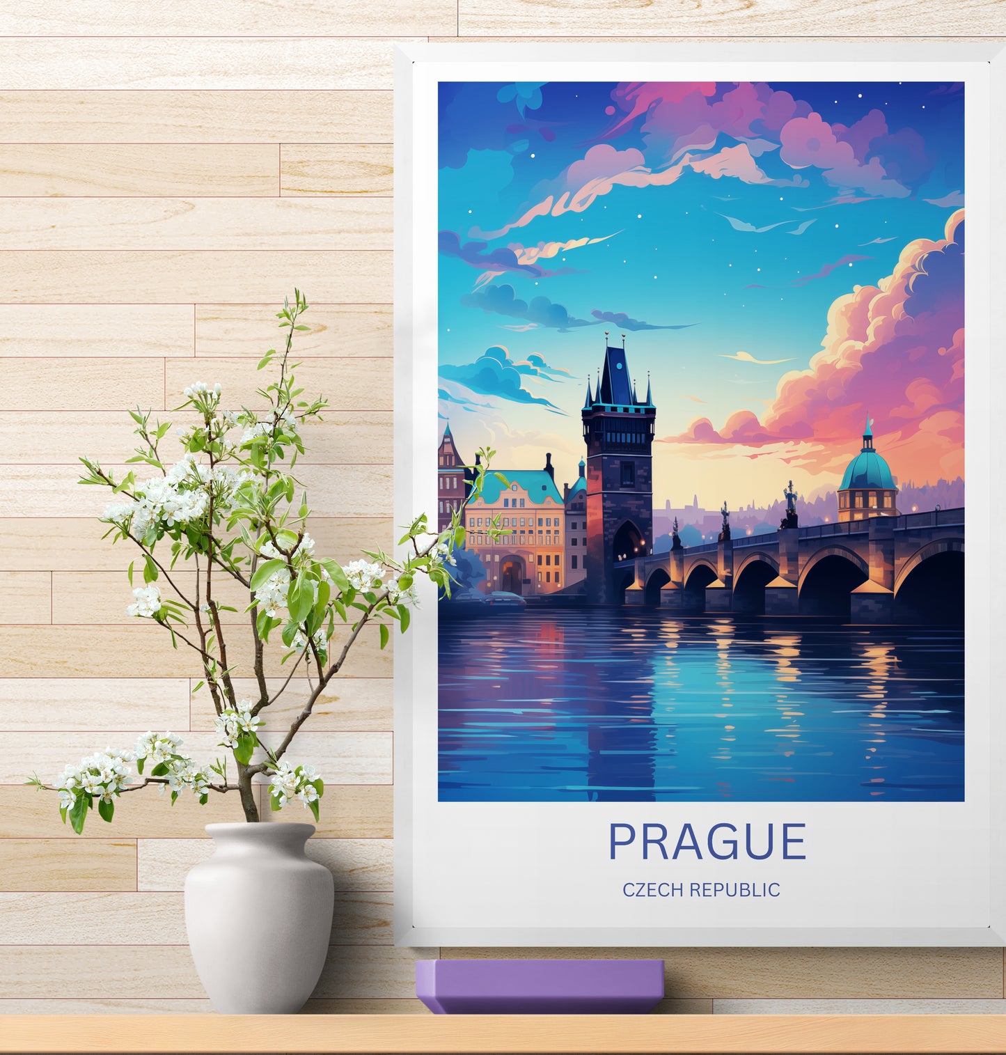 Travel Poster Prague