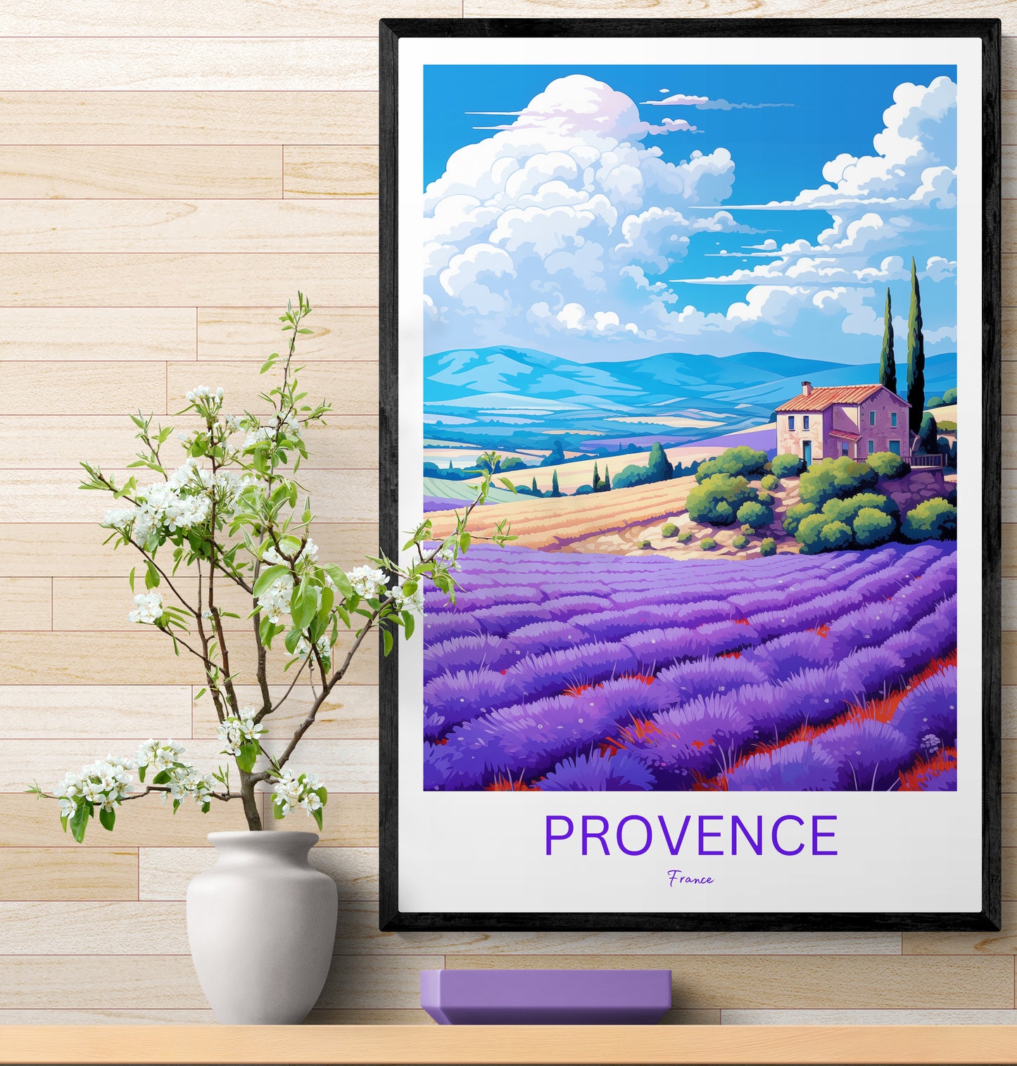 Travel Poster Provence