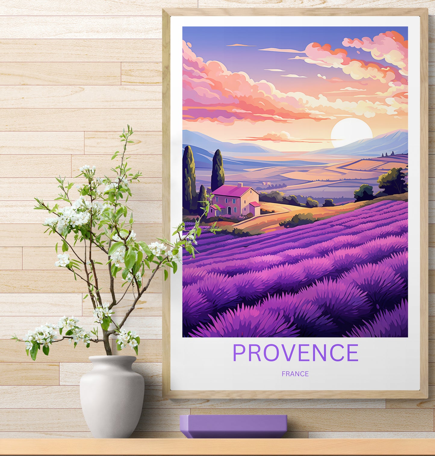 Travel Poster Provence