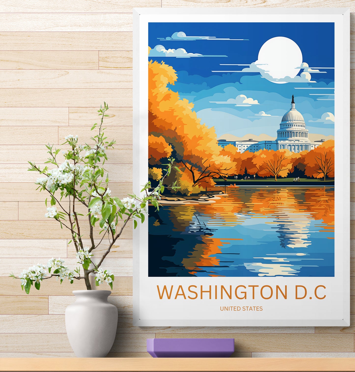 Travel Poster Washington D.C