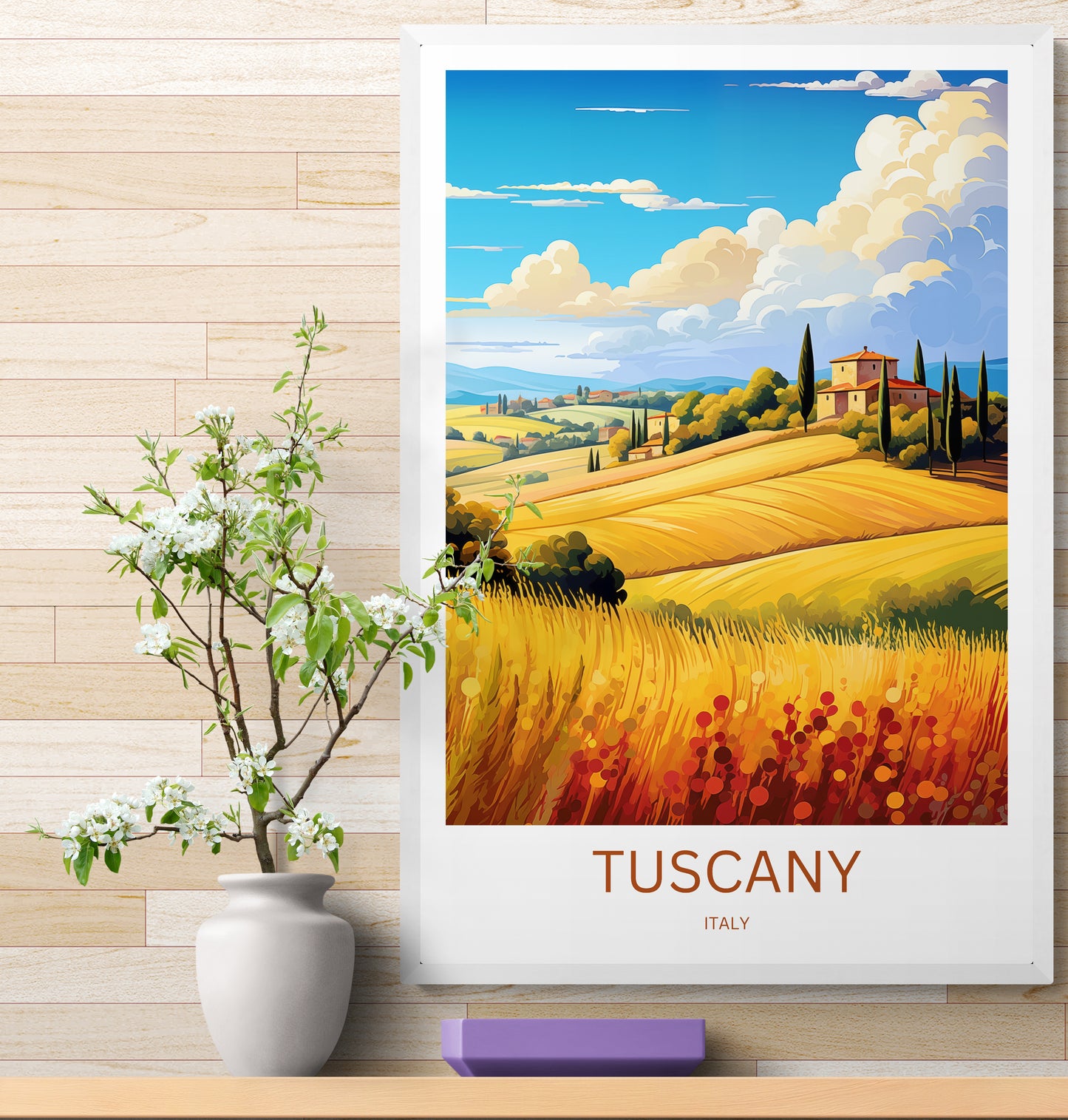 Travel Poster Tuscany