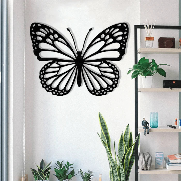 Butterfly metal wall art