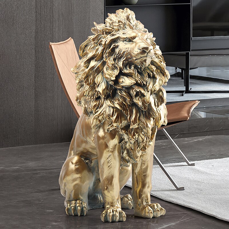 Lion sculpture