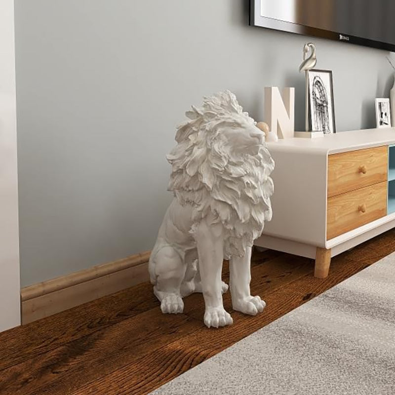 Lion sculpture