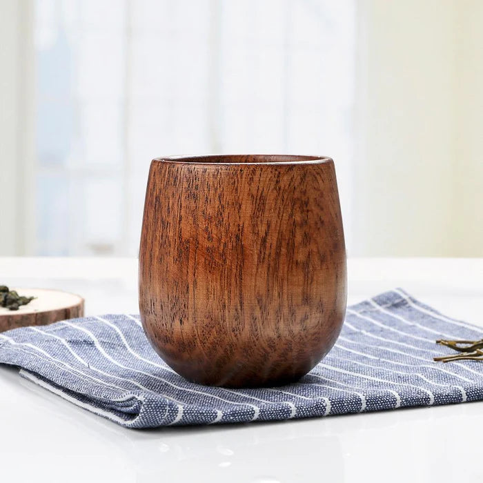 Margaux wood mug