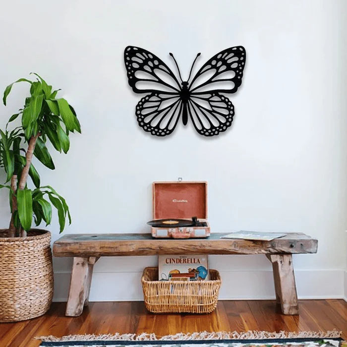 Butterfly metal wall art