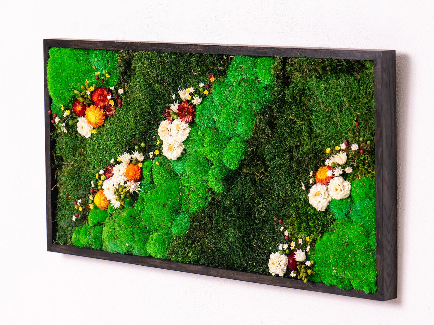 Moss Flowers Art by Luxana