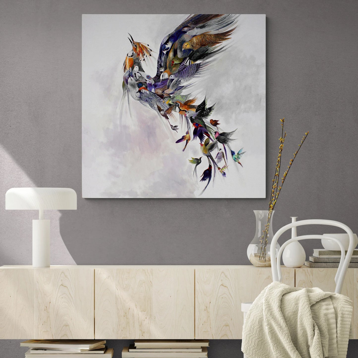 Mother Phoenix Canvas