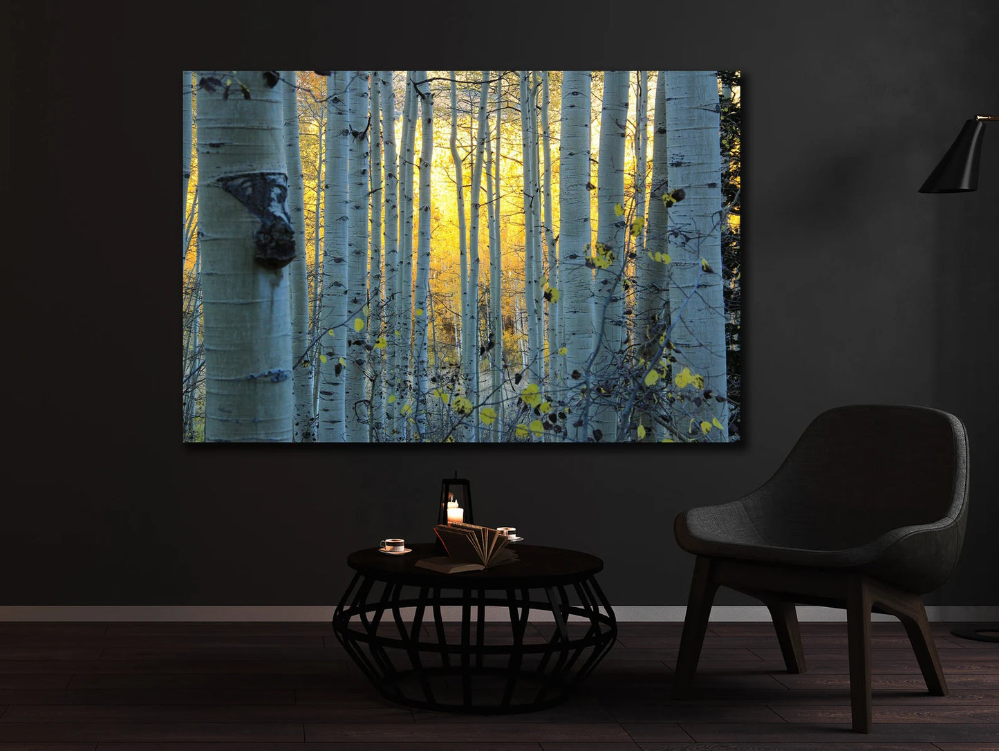 The Birch Forest Canvas