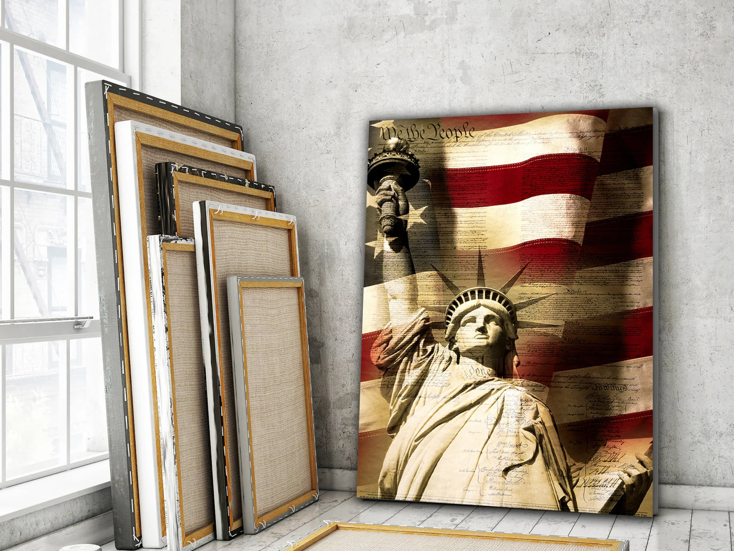 USA Statue of Liberty New York Canvas