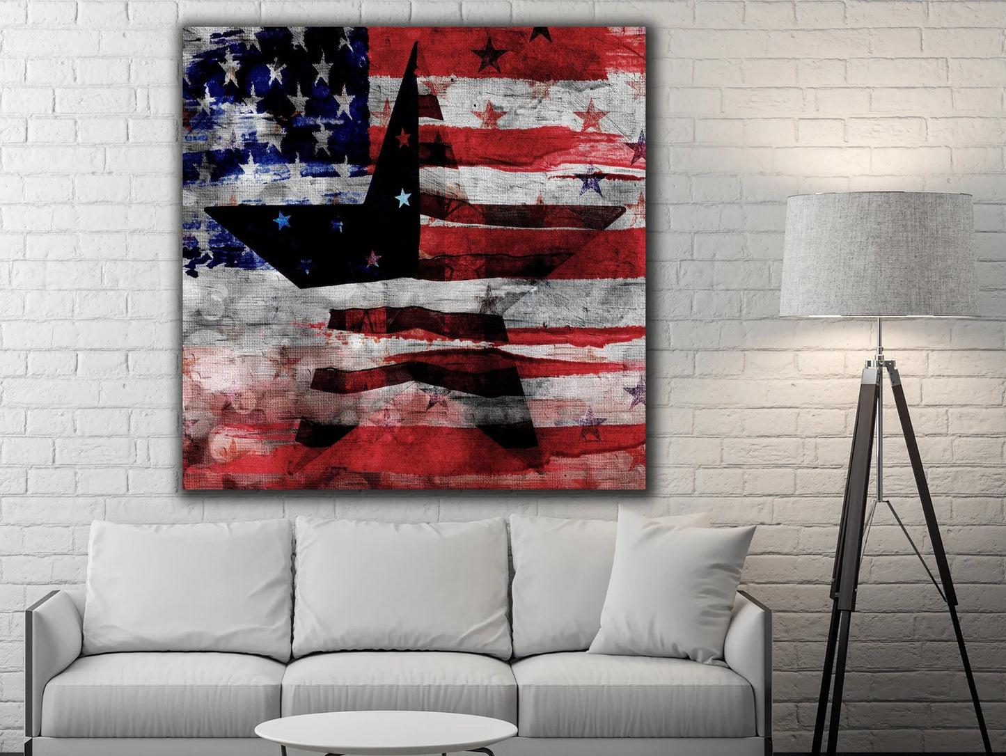 Vintage USA canvas