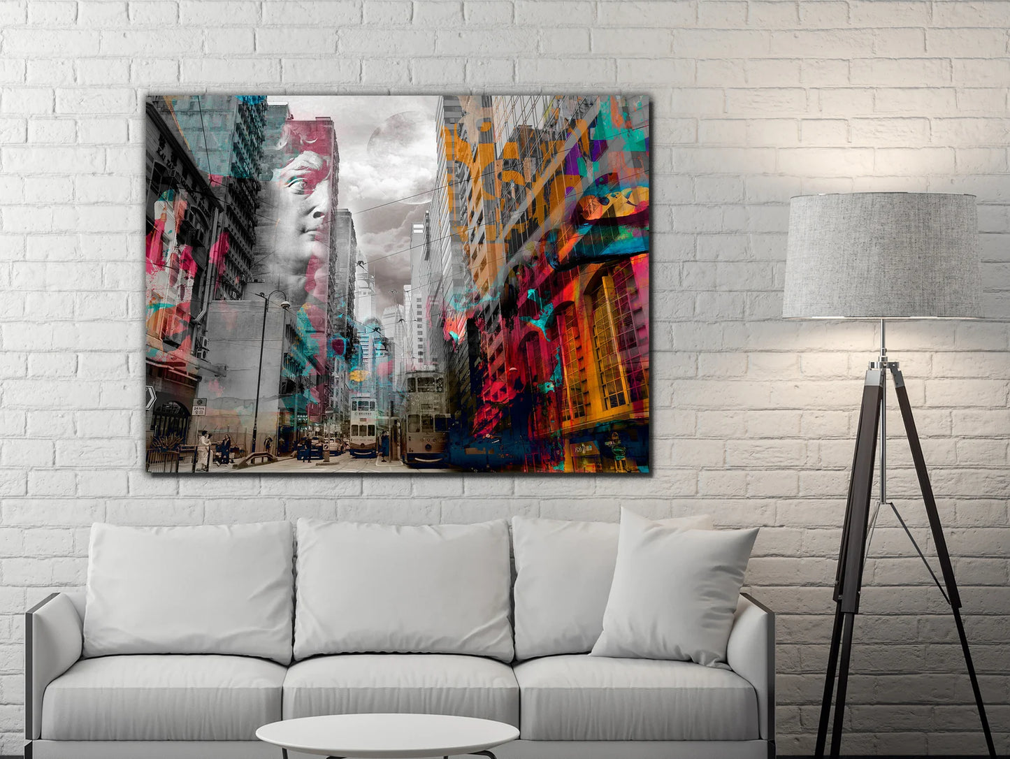 Tokyo City Color Canvas