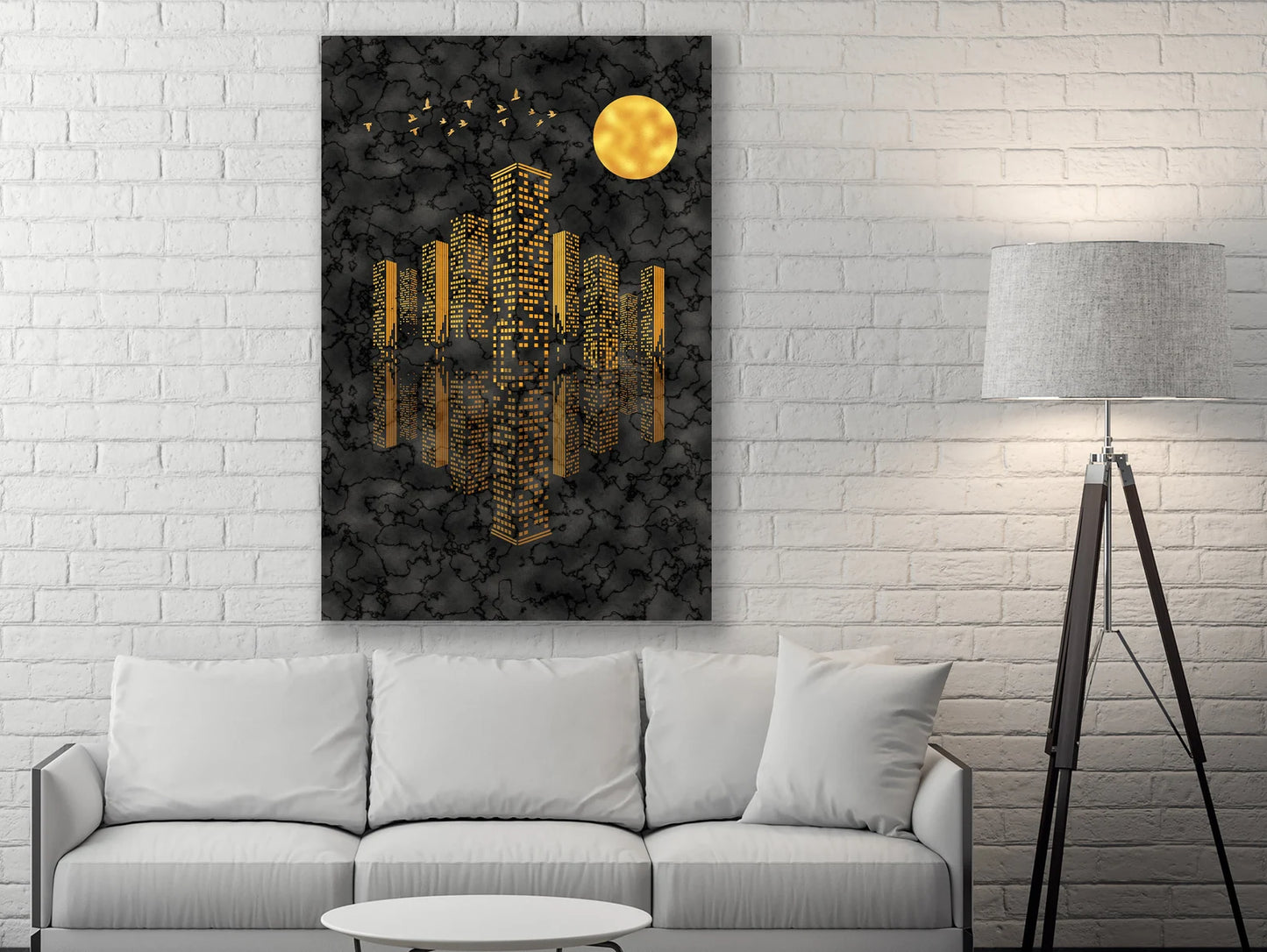 Urban cityscape canvas